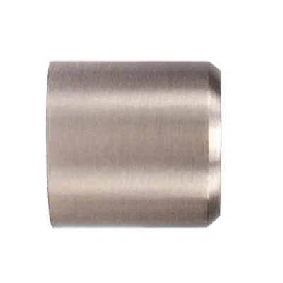 Abbildung von Endstück Kappe in Edelstahl Optik für 16 mm Ø Gardinenstangen Set 2