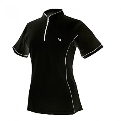 Abbildung von Back on Track Damen Bekleidung T Shirt Slim Fit, Schwarz, L