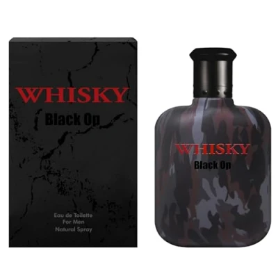 Abbildung von EvaFlorParis Whisky Black OP Eau de Toilette Parfüm, 100 ml, mit Zerstäuber, Herrenduft