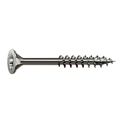 Abbildung von SPAX Universalschraube, 4 x 40 mm, 180 Stück, Teilgewinde, Senkkopf, T STAR plus T20, 4CUT, Edelstahl Rostfrei A2 8000000276491