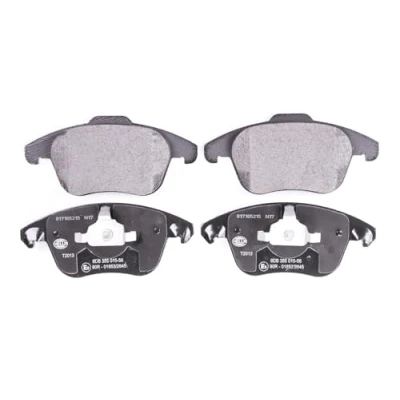 Abbildung von HELLA 8DB 355 015 561 Bremsbelagsatz nicht für Verschleißwarnanzeiger vorbereitet PEUGEOT: 308 I CC, 207 Schrägheck, 208 Schrägheck
