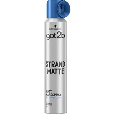 Abbildung von Schwarzkopf Got2b Haarspray für Männer Strand Matte 200ml