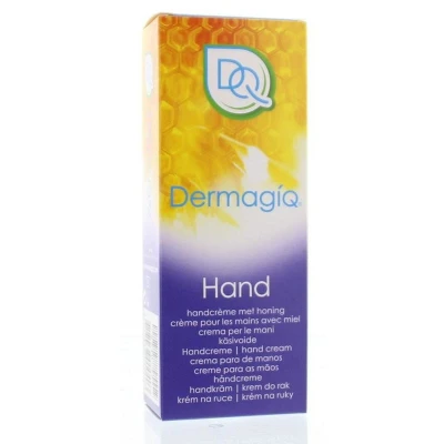Abbildung von Dermagiq Handcreme mit Honig &amp; Mandelöl 100ml feuchtigkeitsspendend