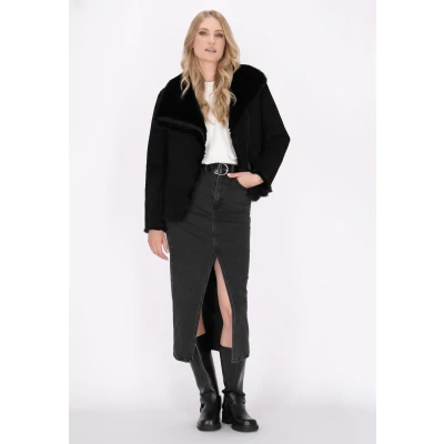 Abbildung von Jacke SCHMUDDELWEDDA M / Schwarz 100% Ziegenleder