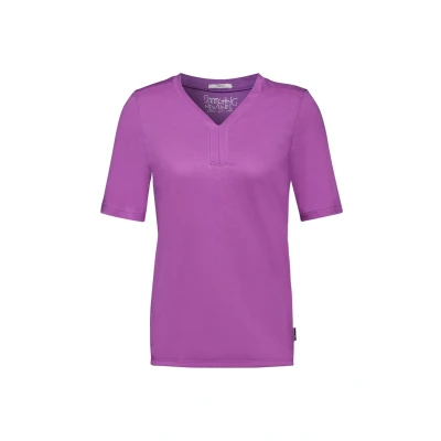 Abbildung von Cecil Tshirt basic, Damen, Größe: XL, Lila