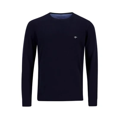 Abbildung von Fynch Hatton Strickpullover, Herren, Größe: Large, Navy