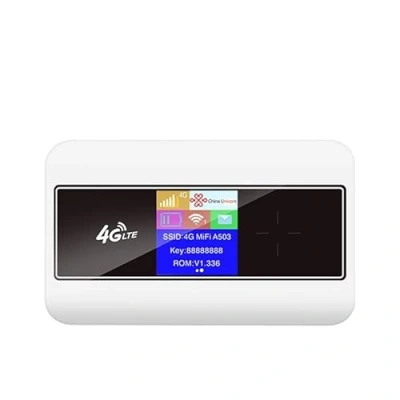 Abbildung von HOSAYA MF904 Portable WiFi 4G SIM Card Router 10 Users LTE Modem with Built in Battery High Speed Travel Hotspot Mini Unlocked mifi