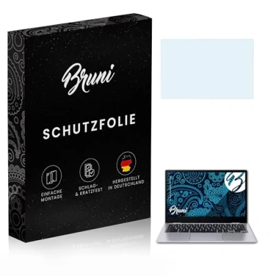 Abbildung von Bruni Schutzfolie kompatibel mit Acer Chromebook Spin 513 Folie, glasklare Displayschutzfolie (2X)