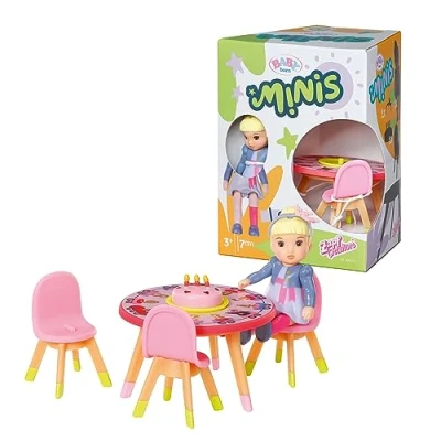 Abbildung von Baby Born Minipuppe Born® Minis Spielset Happy Birthday, inklusive