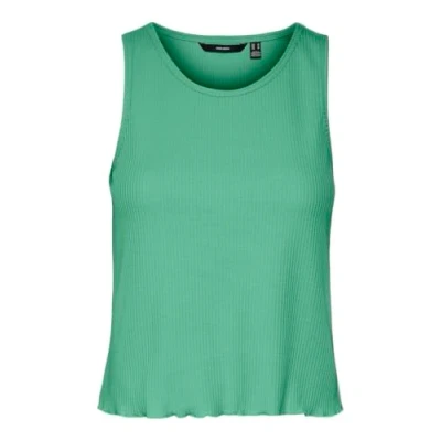Abbildung von Vero Moda Women&#039;s VMEMMA Tank NOOS Top, Jade Cream, S