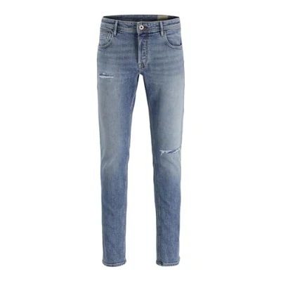 Abbildung von Jack &amp; Jones Jjiglenn Jjcole Jeans Straight Leg, Herren, Größe: 32x34, Blue denim