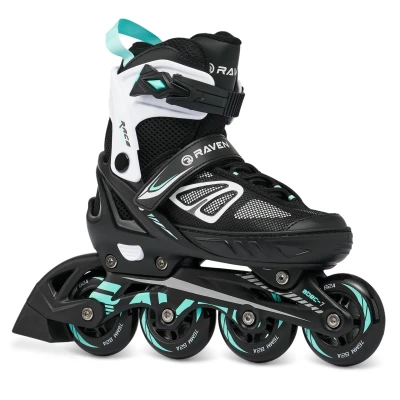 Abbildung von Adjustable Rollerblades Advance Schwarz/Mint