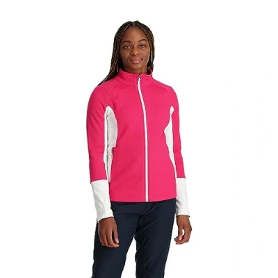 Abbildung von Spyder Bandita Sweatjacke, Damen, Größe: Small, Pink