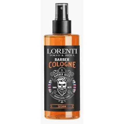 Abbildung von LORENTI TOKYO &amp; SEOUL Barber Cologne 150ml STORM After Shave Spray für Männer Herren Rasur Duftwasser Eau de mit praktischen Pump Spender Erfrischend Pflegend EDC