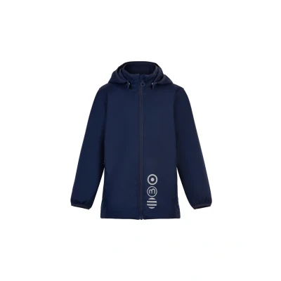 Abbildung von Minymo Solid Outdoorjacke für Kinder, Größe: 104, Dark navy