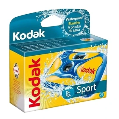 Abbildung von Kodak Sport wasserdichte Einwegkamera ISO 800 (27 Bilder)