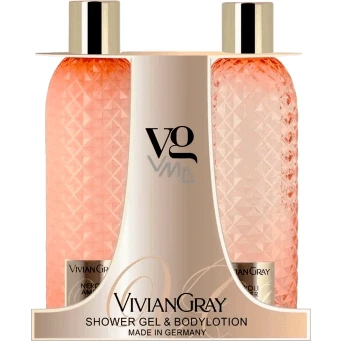 Abbildung von VIVIAN GRAY Hautreinigungs Set Duschgel &amp; Body Lotion Neroli Amber