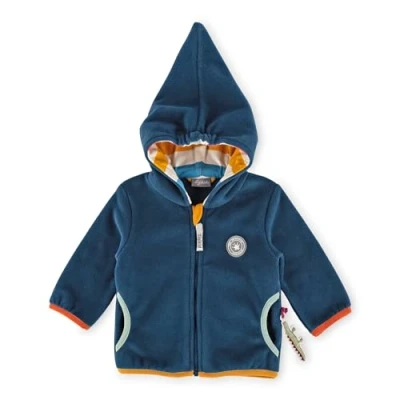 Abbildung von Sigikid Baby Jungen Fleecejacke Übergangsjacke mit Kapuze Polarfleece