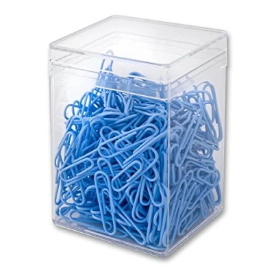 Abbildung von Victory Office Products 60286H300 073 Büroklammern 28 mm 300 Stück dunkelblau kunststoffummantelt