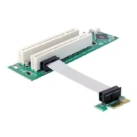 Abbildung von DeLOCK PCI E/2x PCI, PCIe, Grün, Weiß, 0,07 m