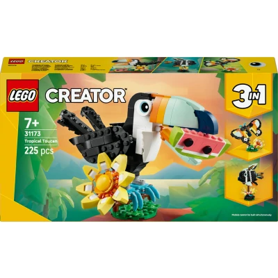 Abbildung von 31173 Creator 3 in 1 Wilde Tiere: Tropischer Tukan, Konstruktionsspielzeug