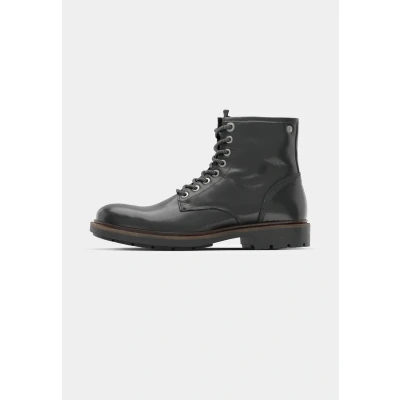 Abbildung von Jack &amp; Jones Jfwtanner SN Schnürstiefelette, Herren, Größe: 40, Anthracite Schuhe