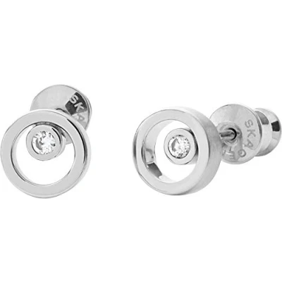 Abbildung von Skagen Paar Ohrstecker ELIN, SKJ0836040, SKJ0853791, mit Zirkonia (synth)