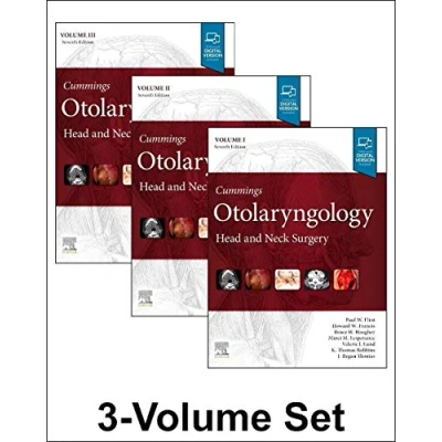 Abbildung von Cummings Otolaryngology: Head and Neck Surgery, 3 Volume Set