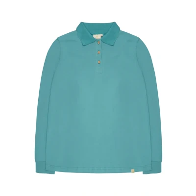 Abbildung von loud + proud Poloshirt, Damen, Größe: 40, Hellblau