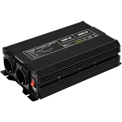 Abbildung von Goobay 58884, Universal, Innenbereich, 12 13,8 V, 1500 W, 230 DC zu AC