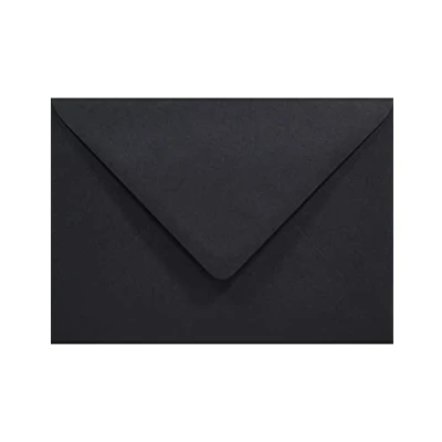 Abbildung von Netuno 100 Umschläge Schwarz DIN B6 125 x 175 mm 80g Rainbow schwarze Briefumschläge farbig Briefhüllen Einladungsumschläge Papierbriefumschläge Briefkuverts Hochzeits Geburtstagsumschläge
