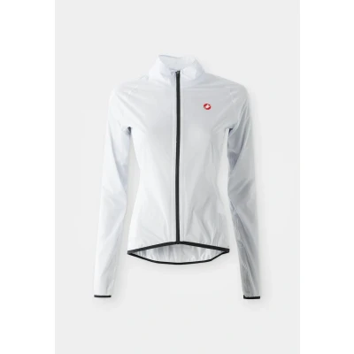 Abbildung von Castelli Squall Shell Damen Regenjacke (Schwarz XL Größe) Regenjacken