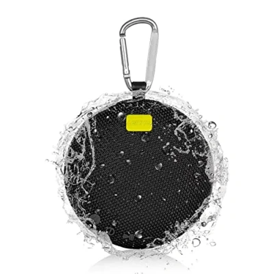Abbildung von Leicke DJ Roxxx Round Clip Edition 2021 Bluetooth Lautsprecher (Bluetooth, 5 W, Karabiner, Gummigehäuse, NFC Pairing, staub und spritzwassergeschützt)