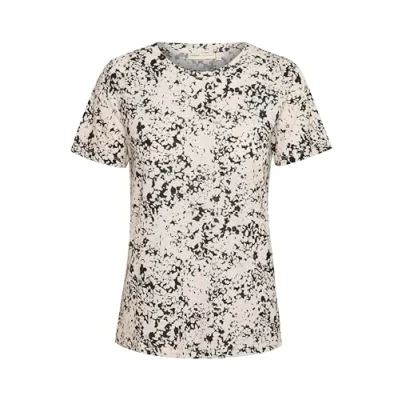 Abbildung von InWear Damen Women&#039;s T Shirt, Shorts, Bedruckt, Crew Neck, Regular Fit, Jersey, Tee Bluse, Graphic Wow Floral, Large