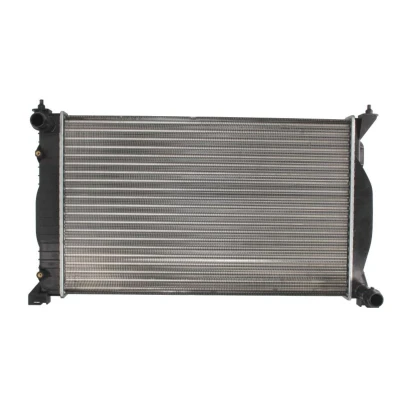 Abbildung von THERMOTEC D7A039TT Kühler, Motorkühlung Aluminium, Kunststoff für Fahrzeuge mit Klimaanlage 632 399 34 Schaltgetriebe Kühlrippen mechanisch gefügt
