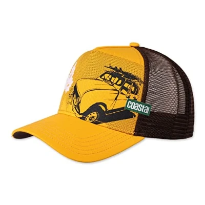 Abbildung von Coastal New B (Sunyellow) Trucker Cap Meshcap Kappe Mütze Cappy Caps