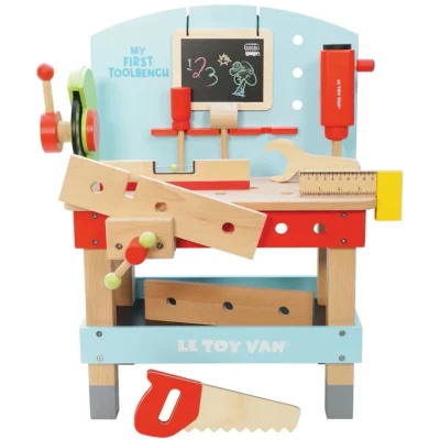 Abbildung von Le Toy Van Dreistöckige Honeybake Etagere aus Holz Für Kinder mit Rollenspiel Kuchen Mädchen &amp; Jungen Geburtstagstorte oder Nachmittagstee
