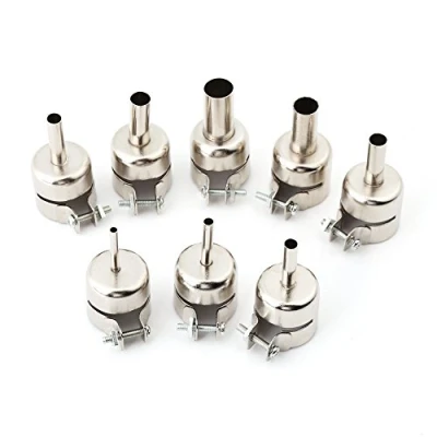 Abbildung von Schweißdüsen, Fydun 8 Stücke Heißluftpistole Düsen Kits für Heißluft Lötstation Reparatur Werkzeuge 3/4/5/6/7/8/10/12mm