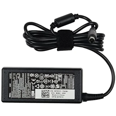 Abbildung von Dell Ersatzteil AC Adapter, 65W, 19.5V, 3 Pin, Type C, C6 Power Cord, JYJNW (Pin, Cord)
