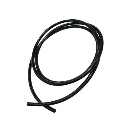 Abbildung von LAVMHAB Silikonschlauch 6mm ID x 9mm OD 1.5 Meter Länge, Flexibler Silikon Gummi Schläuche Wasser Luft Rohre für die Pumpe übertragen (Schwarz)