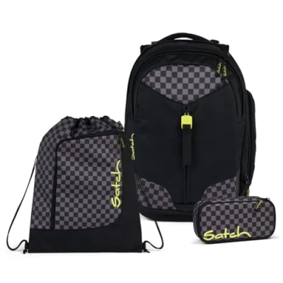 Abbildung von Satch Schulrucksack Match (3tlg., inkl. Schlamperbox und Sporttasche)