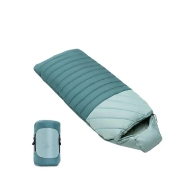 Abbildung von Justcamp Melvin Sommer Schlafsack Outdoor 3 Jahreszeiten (4 25 C) breiter Deckenschlafsack (80 cm), ideal für Camping &amp; Reisen Erwachsene Kinder (bis 200cm Körpergröße)