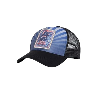 Abbildung von King Kerosin Herren Trucker Cap Lucki Maurer Edition Mit Mesh Netz Retro Vintage Snapback Biker Hat Kappe Rockabilly Basecap Für Männer Raw &amp; Violent