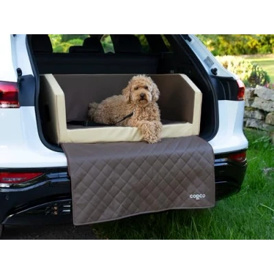 Abbildung von CopcoPet Hunde Transportbox Kofferraum Autohundebett Two