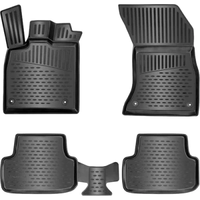 Abbildung von ELMASLINE 3D Gummimatten für BMW X3 (E83) 2003 2010 Hoher Rand