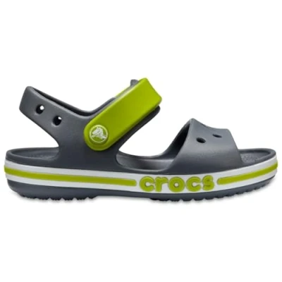 Abbildung von Crocs Unisex Kinder Bayaband Sandal K Sandalen, Charcoal, 19/20 EU