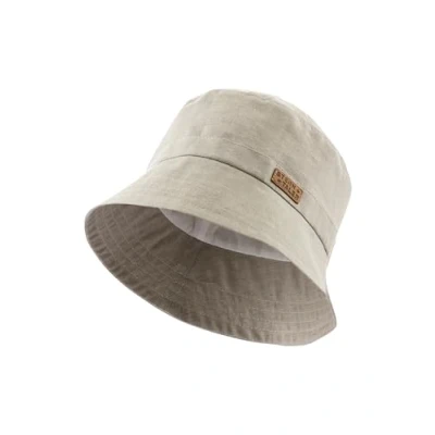 Abbildung von Sterntaler Fischerhut Melange Jungen Sonnenhut aus Baumwoll Mischgewebe Baby Bucket Hat mit Futter Batist (Bio) UV Schutz 50+ und Kinder Sommerhut, blassgrün, Größe 51
