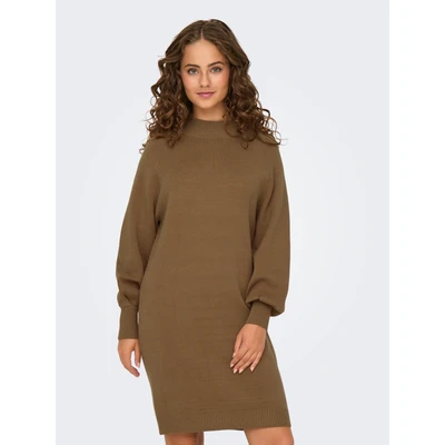 Abbildung von ONLY Strickkleid, Damen, Größe: XS, Toasted coconut