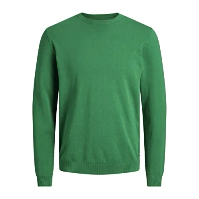 Abbildung von JACK &amp; JONES Herren JJEBASIC Knit Crew Neck NOOS 12137190, Verdant Green, XXXL