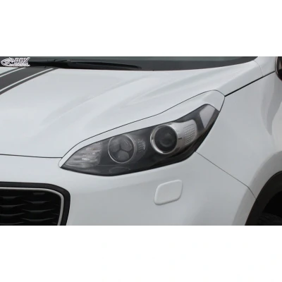 Abbildung von Scheinwerferblenden kompatibel mit Kia Sportage 2015 2022 (ABS)